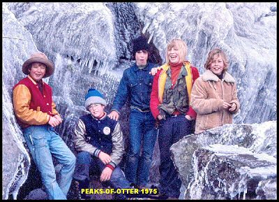 Hiking Crew at the Peaks of Otter