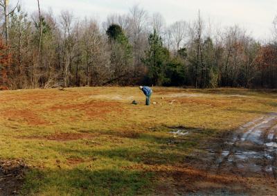 Bill Hathaway addresses a rock
